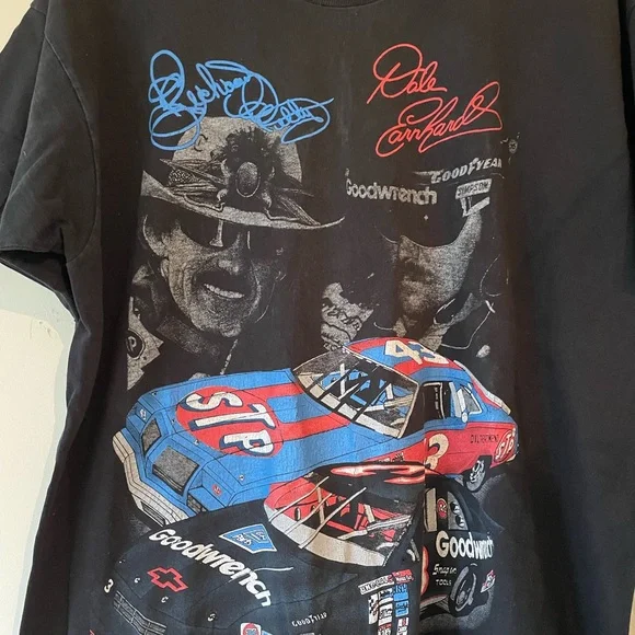 Vintage Dale Earnhardt 3 T Shirt Tee Extra Large XL Nascar Winston Cup 90s - Picture 1 of 7